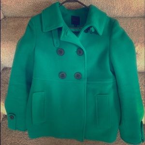 Kelly green jacket